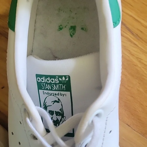 Adidas kids size 4 stan smith sneakers - Picture 12 of 13
